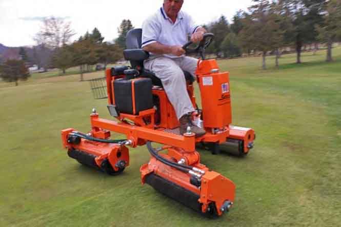 Salsco Roller Hp11-Iii 13hp   <br>Elec Start Honda With Trailer  (EQ-S0009107-N            )