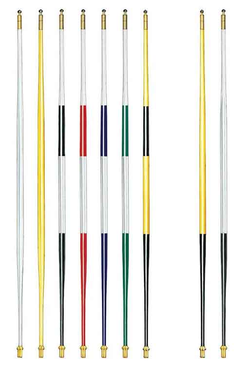P.A.7.5'TOURN.Pole B&W British<br>Stripe (Blue & White)          (GE200-716-07             )