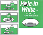 Hole-In-White Cup Turf Paint  <br>  (12 Oz.) 12/Case