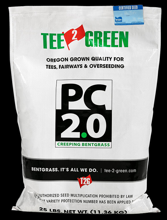 Pc2.0 Bentgrass Seed          <br>New:1#/1000 Sqft;Over:.1#/1000