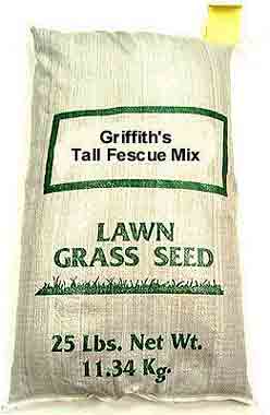 Tall Fescue Plus Mix (25 Lb.) <br>New:8#/1000 Sq.Ft:Over:5#/1000