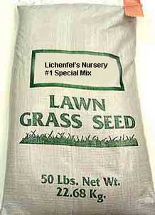 Lichtenfels Spec. #1 Grass Mix<br> 16% Blue, 20% Fescue, 64% Rye