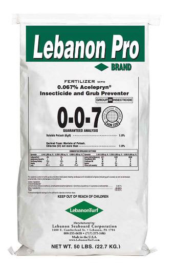 Lebanon Pro Acelepryn 0-0-7   <br>.067% Acelepryn (Sgn 230) 50lb
