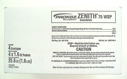 Prokoz Zenith 75wsp(4 X 1.6oz)<br>4/Case   ( Limited Supply )