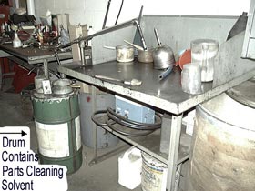 Parts Cleaning Solvent 55 Gal <br> * (Mineral Spirits) *