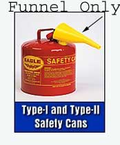 Eagle Funnel - Safety Gas Can