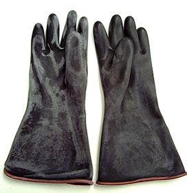Spray Gloves - Natural Rubber