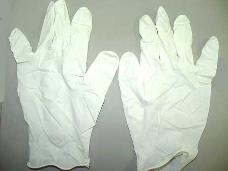 Disposable Spray Gloves(X-Lar)<br> (Nitrile Glove) 100 Per Box   (MI-SSG                   )