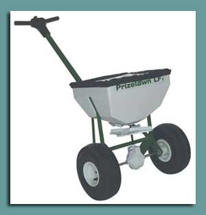 Prizelawn Lil'FOOT Spreader   <br> * W/Cover (50 Lb. Capacity)   (SD9-LF1          )