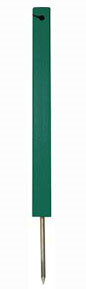 Stand. 24" Rope Stake (Black) <br>Square Recycled Plastic